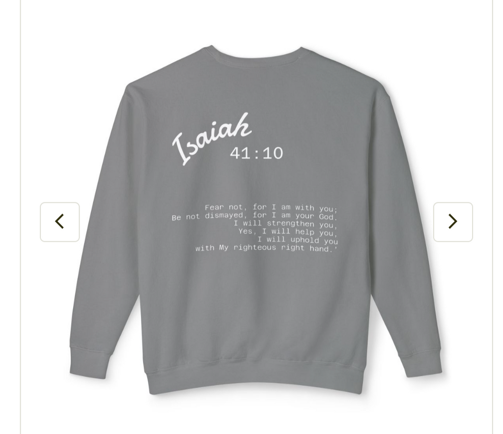 Fear Not Crewneck